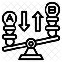 Vergleich  Symbol