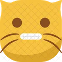 Emoticono De Gato Icono