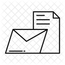 Verhaltens-E-Mail  Symbol