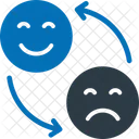 Verhaltensmuster Gluck Gluckliches Gesicht Symbol