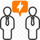 Verhandlung Verhandeln Vereinbarung Symbol