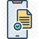 Verificacao Identificacao Validacao Ícone