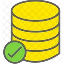 Verificação de banco de dados  Ícone