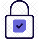 Verificacao De Bloqueio Bloqueio Cadeado Ícone
