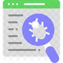Verificação de bugs  Ícone