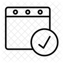 Calendario Data Programacao Ícone
