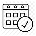 Calendario Data Programacao Ícone