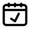 Verificacao De Calendario Data Hora Ícone