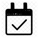 Calendario Verificacao Px Ícone