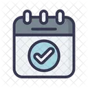 Verificar Calendario Calendario Aplicar Icon