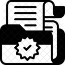 Verificação de documentos  Ícone