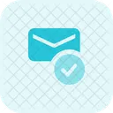 Verificacao De E Mail Verificacao De E Mail Envio De E Mail Ícone