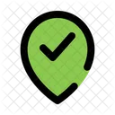 Verificação de marcador de mapa  Icon