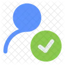 Verificação do usuário  Icon