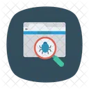 Verificacao De Virus Verificacao Bug Icon