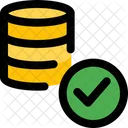 Verificación de base de datos  Icono