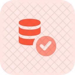 Verificación de base de datos  Icono