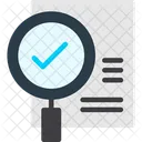 Verificacion De Hechos Verificacion Evaluacion De Precision Icono