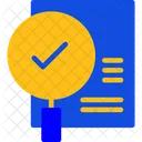 Verificacion De Hechos Verificacion Evaluacion De Precision Icono