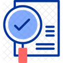 Verificacion De Hechos Verificacion Evaluacion De Precision Icono