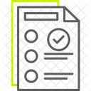 Verificacion De Mercancias Cheque Verificacion Icon