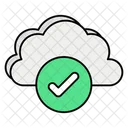 Verificación de la nube  Icono