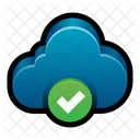 Verificación de la nube  Icono