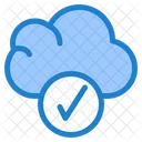 Verificación de la nube  Icono