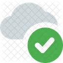 Verificación de la nube  Icono