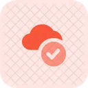 Verificación de la nube  Icono