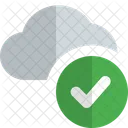 Verificación de la nube  Icono