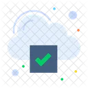 Verificación de la nube  Icono