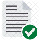 Verificacion De Legibilidad Revision De Investigaciones Revision De Documentos Icono