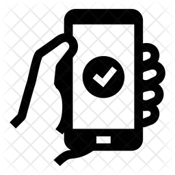 Verificación móvil  Icono