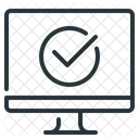 Verificación de computadora  Icono