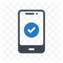 Movil Verificado Aceptado Icono