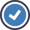 Verificado Ok Sim Ícone