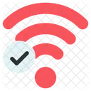 Wifi verificado  Icono