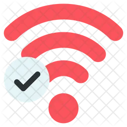 Wifi verificado  Icono