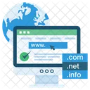 Sitio Web Verificador Desarrollo Icono