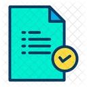Verificando Documento  Ícone