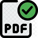 Verifique o arquivo pdf  Ícone