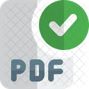 Verifique o arquivo pdf  Ícone