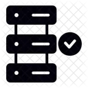 Verificar Base De Datos Verificar Servidor Base De Datos Icono