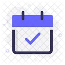 Verificar calendário  Ícone