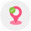 Verifique a localização  Icon