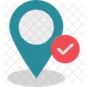 Verificar Navegacion Pin Derecha Icono