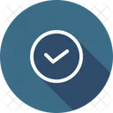 Verificado Verificado Bem Sucedido Ícone