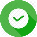 Verificado Verificado Bem Sucedido Ícone