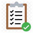Verification Checklist Clipboard Icon